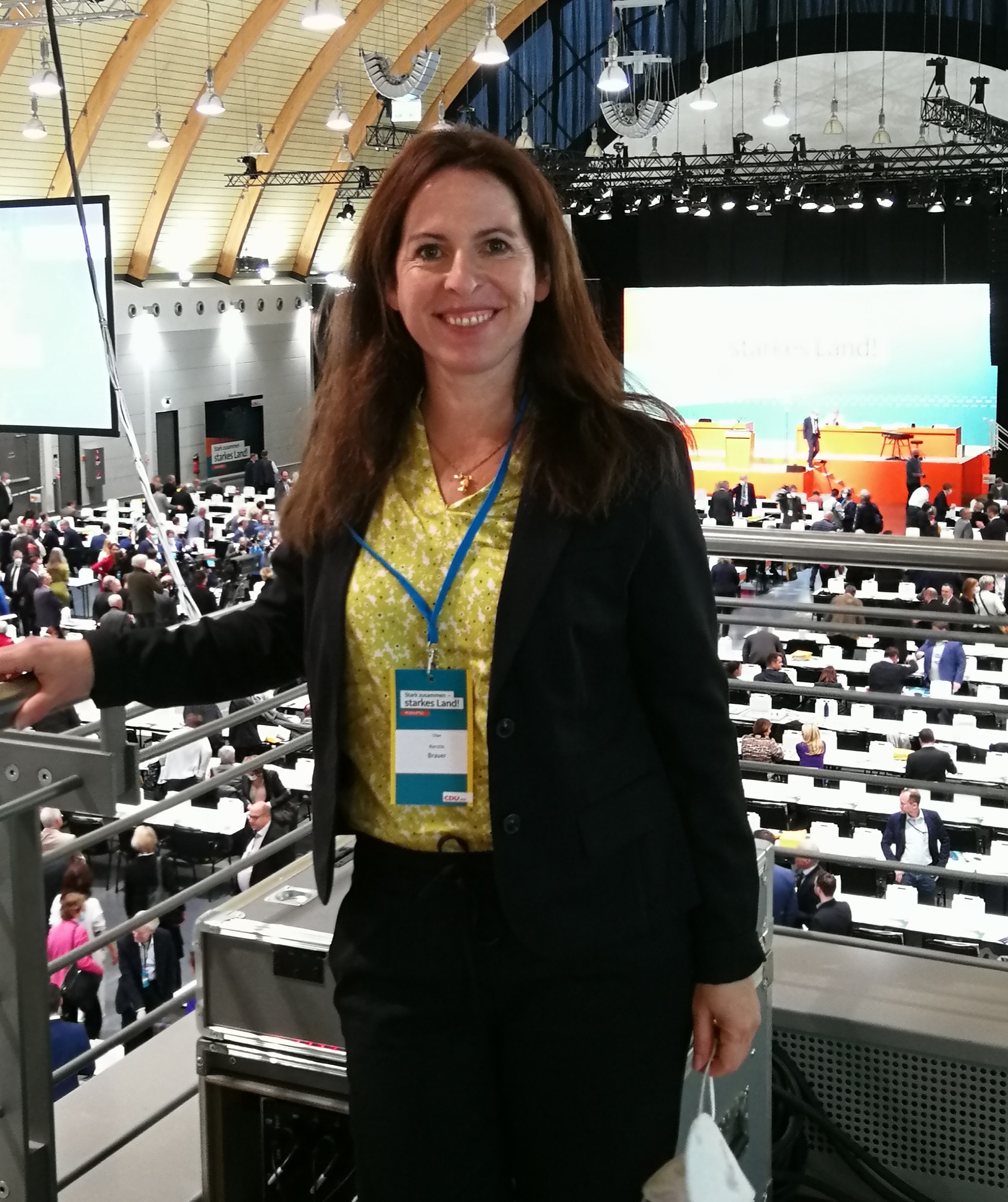 Kerstin Brauer auf dem CDU Landesparteitag in Bielefeld